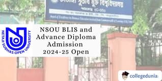 NSOU BLIS and Advance Diploma Admission 2024-25 Open; Apply by March 24